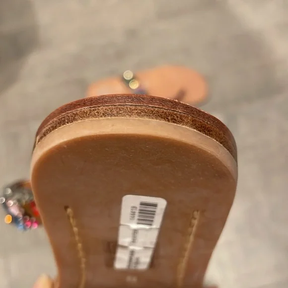 JEFFREY CAMPBELL Ibiza Naples Multicolor Jewel Embellished Sandals - Picture 8 of 16